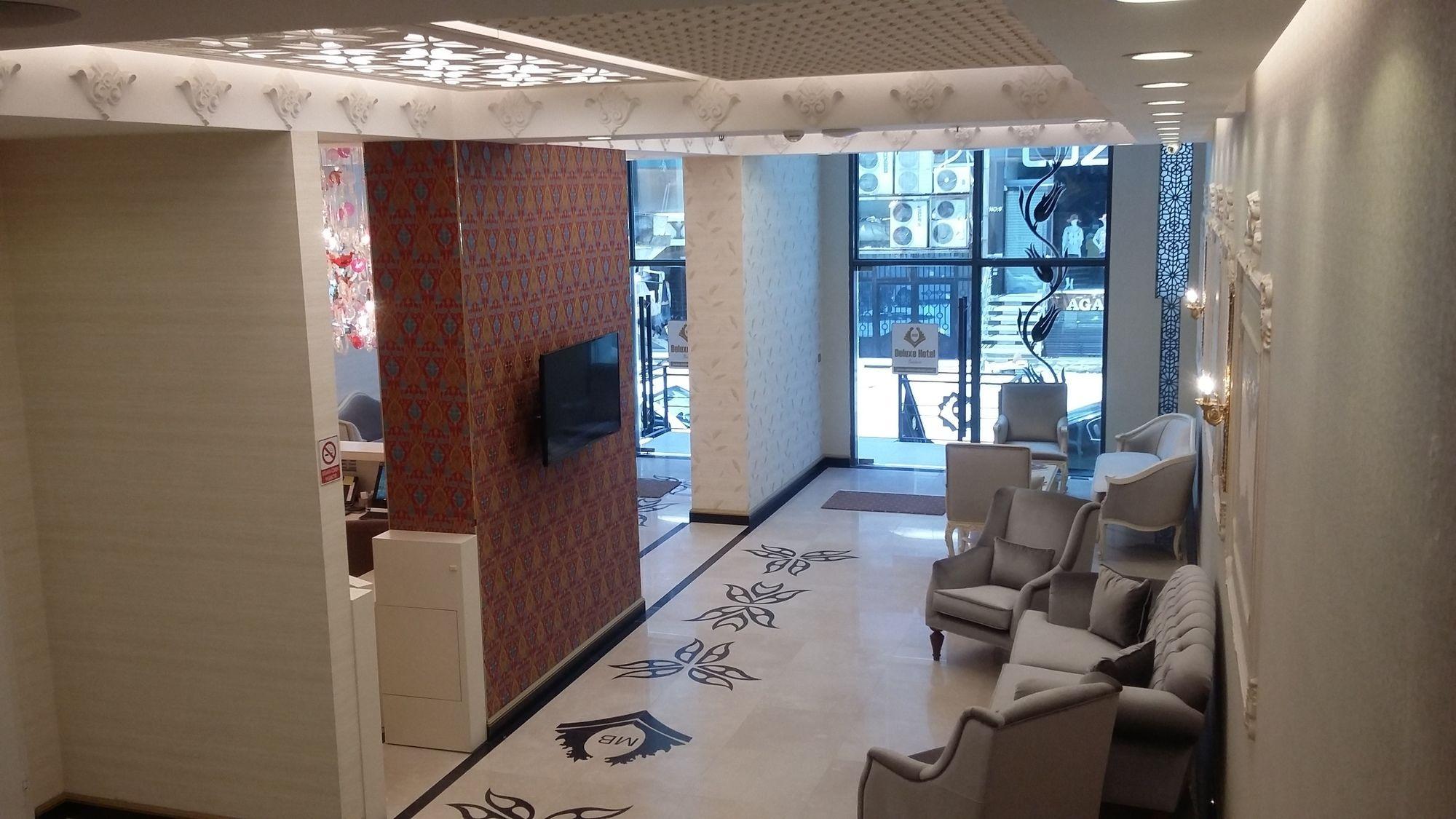 Mb Deluxe Hotel Isztambul Kültér fotó